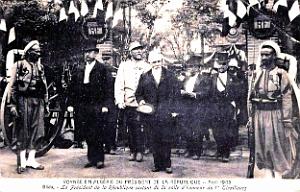 Blida visisite du President de la republique 1903